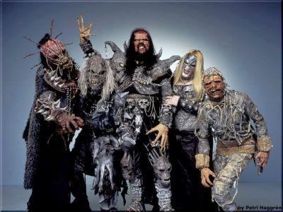 Groupe de musique Lordi en 2002