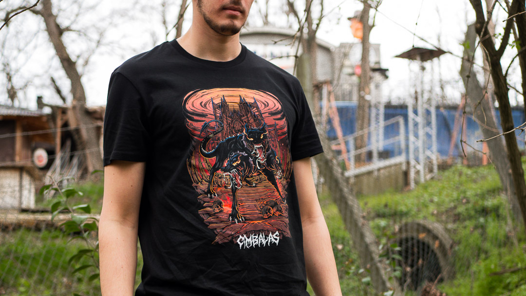 boutique-metal-t-shirt-cerbere-protecteur Boutique metal, rock & punk de mode alternative