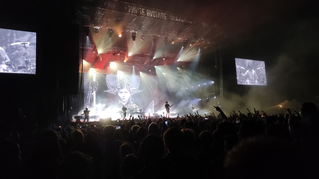 Gojira en concert au festival Pause Guitare en 2022