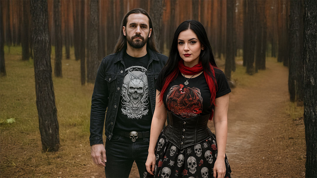 look-metal-et-mode-alternative-cimbalas Look de metalleux avec les t-shirts metal de Cimbalas