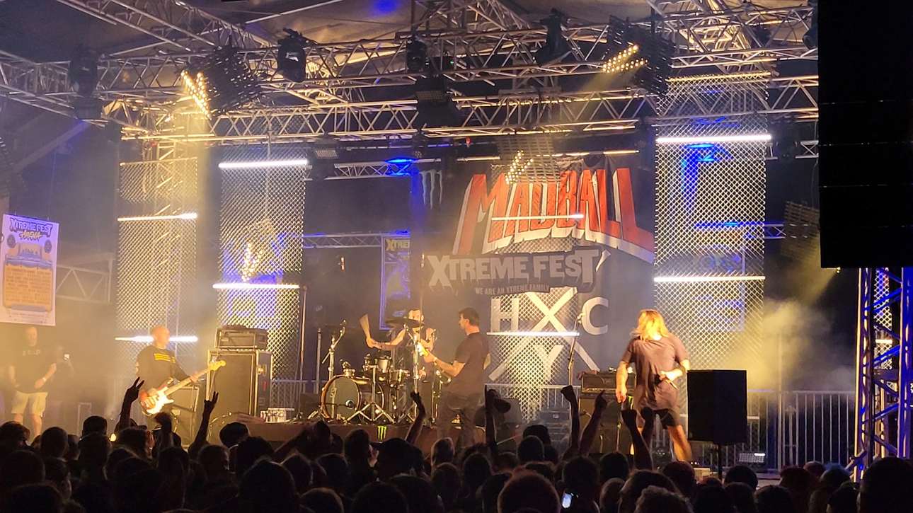 Madball en concert à l'Xtreme Fest 2023